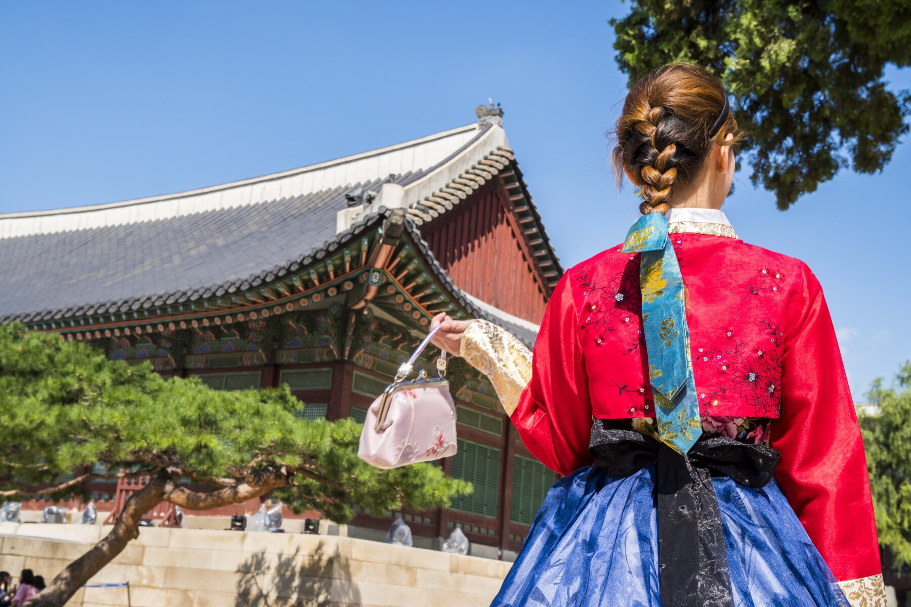 Ancient Korean palace and traditional heritage sites